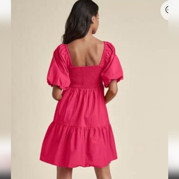 Women's Avec les Filles Hot pink stretchy dress - XS Like New - Picture 6 of 6